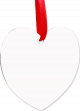 Ornement Coeur à Suspendre 2 faces