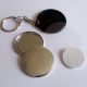 Badges porte-clés une face personnalisable