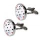Bouton de manchette sublimable