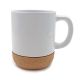 12 Mug en céramique avec base en liège - CORKY