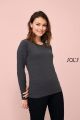 1 T-SHIRT IMPERIAL LSL WOMEN - SOLS