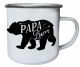  Mug en Acier Emaillé Vintage 10 oz