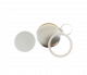 Badges Porte-clé miroir 58mm