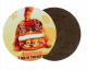 Sous-verre rond en MDF
