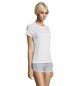 1 T-SHIRT SPORTY WOMEN SUBLIMABLE BLANC - SOLS